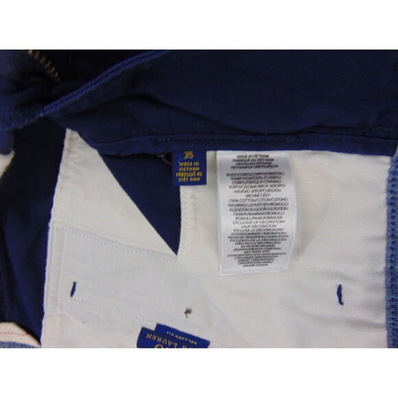 Polo Ralph Lauren‎ Shorts Mens 35 Relaxed Fit Blue - Picture 9 of 10